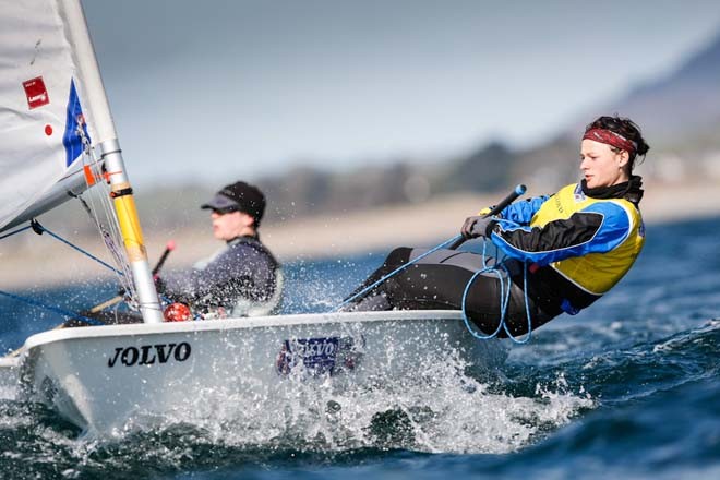 Ellie Meophan,Laser Radial,GBR 202448 - RYA Volvo Youth Nationals 2012 &copy;  Paul Wyeth / RYA http://www.rya.org.uk